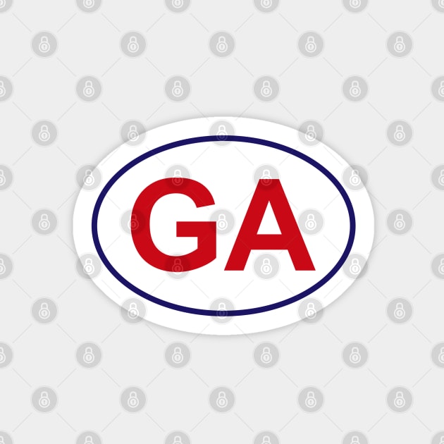 Georgia State Sticker Sticker by AdventureFinder